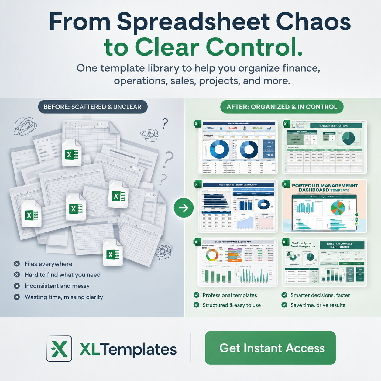 Xltemplate.com Facebook ad