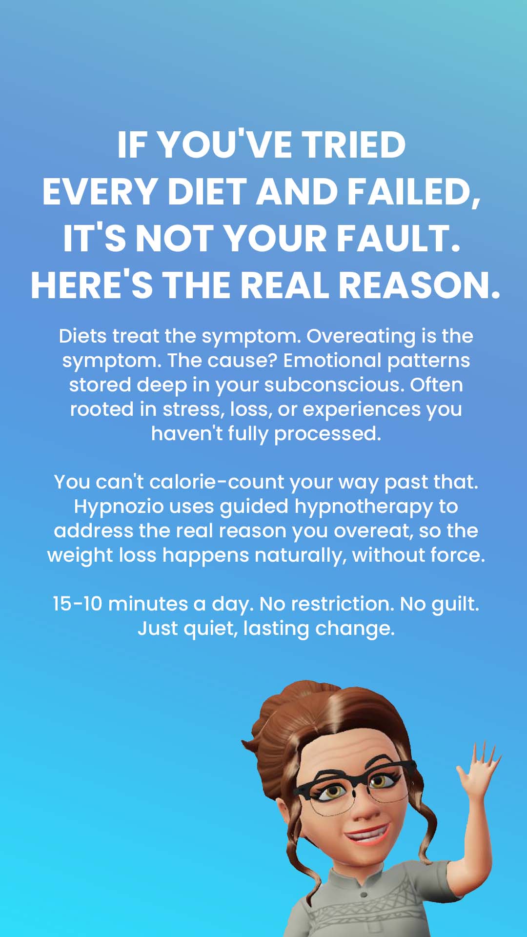Hypnozio: power of hypnotherapy Facebook ad