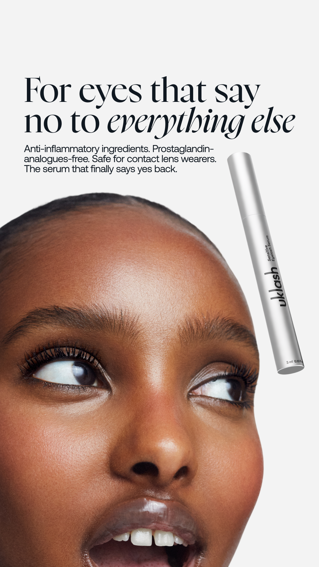 Uklash Facebook ad