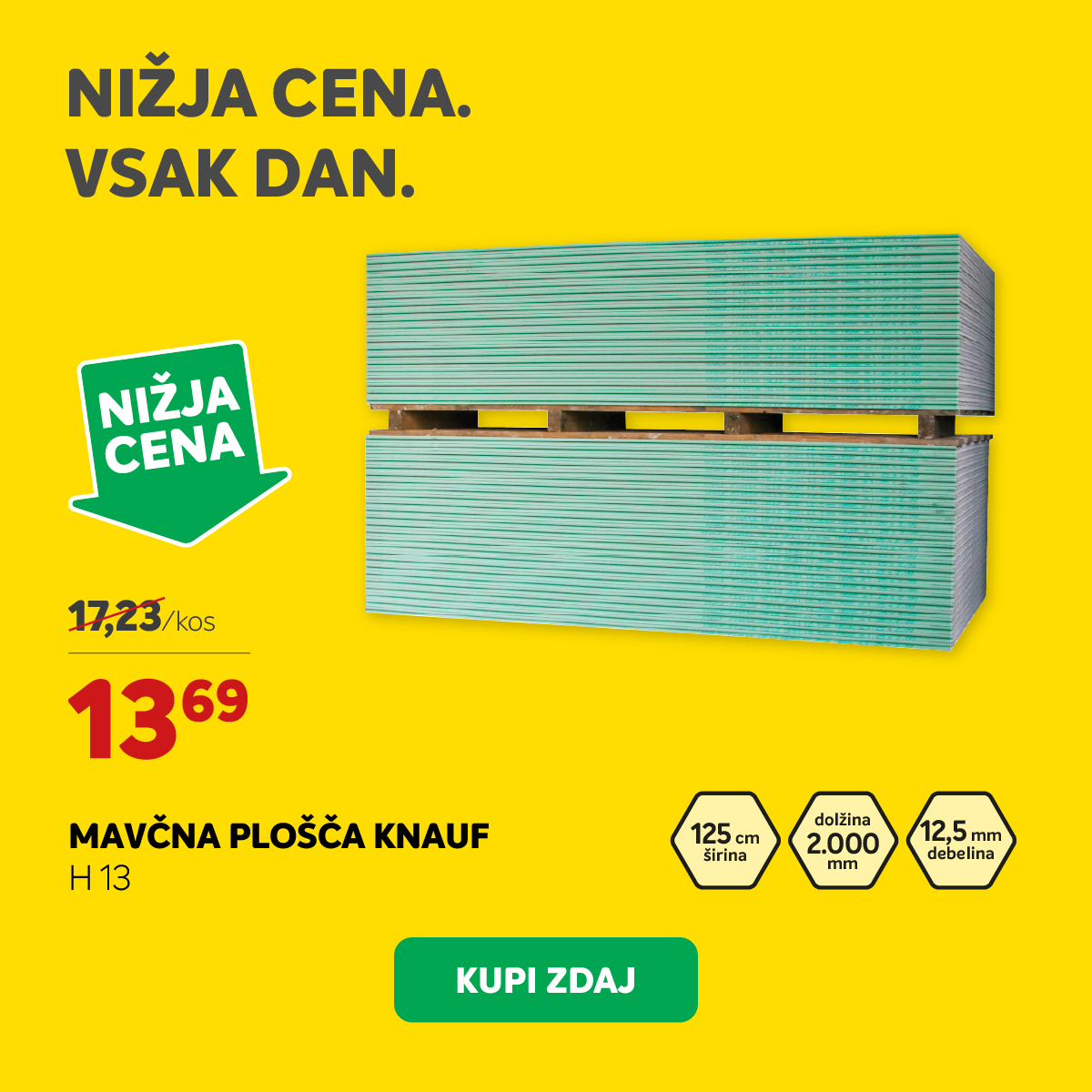 Merkur Facebook ad: Znižali smo cene izbranih izdelkov, ki jih najpogosteje…