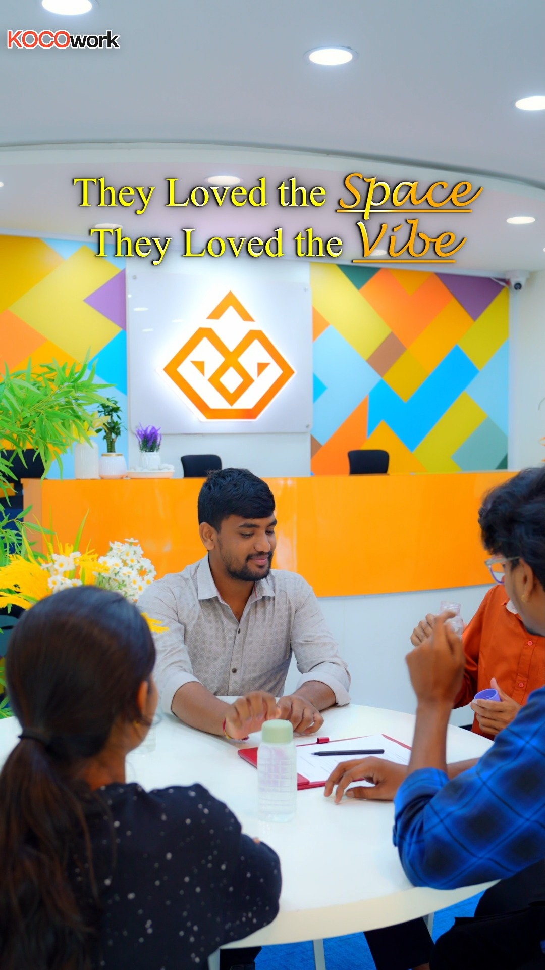 KOCOwork Facebook ad: 3 startup partners.