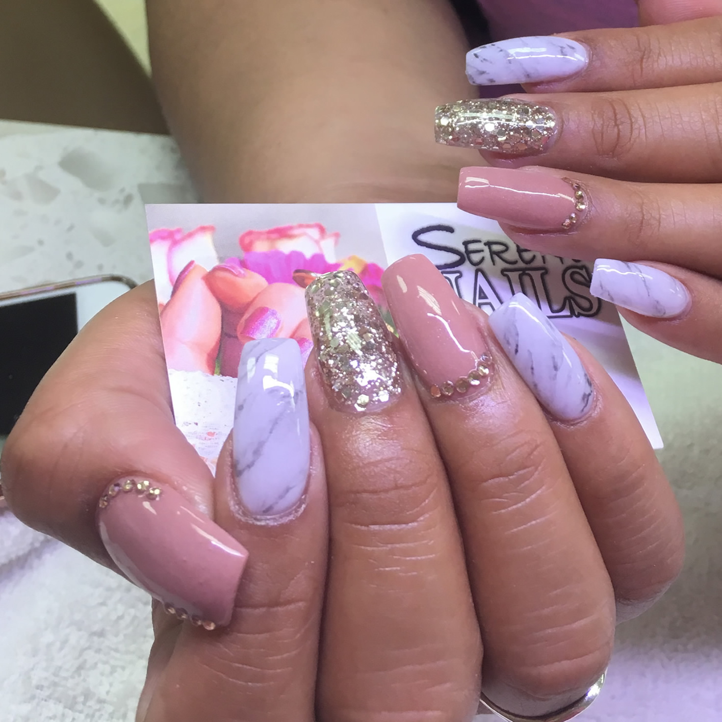 Serene Nails Facebook ad