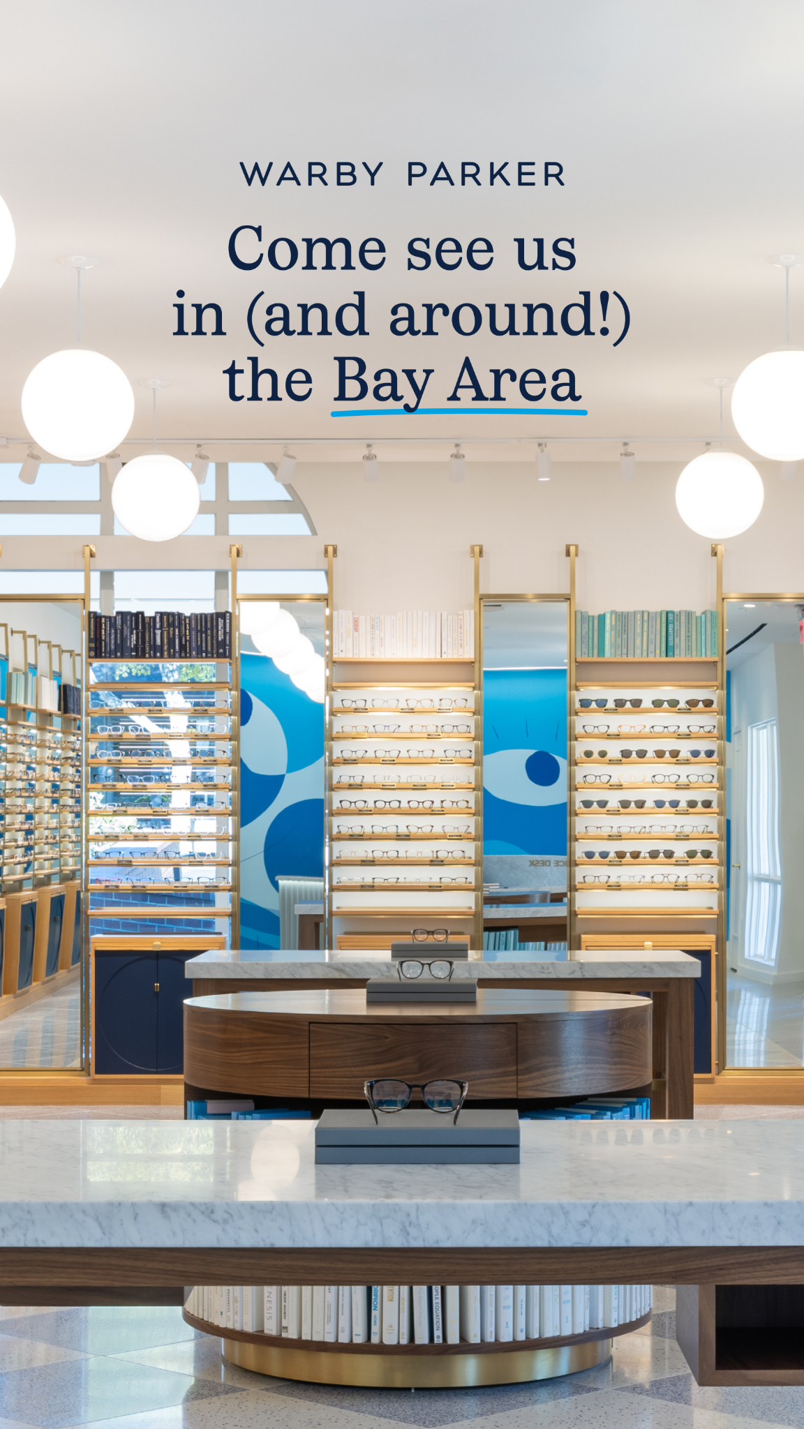 Warby Parker Facebook ad