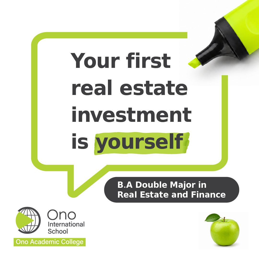 Ono Academic College Facebook ad