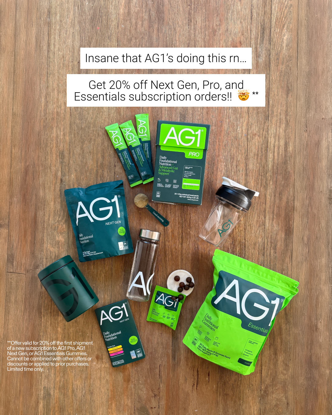 AG1 by Athletic Greens Facebook ad: The Best Habits Start With the Simplest Routine
