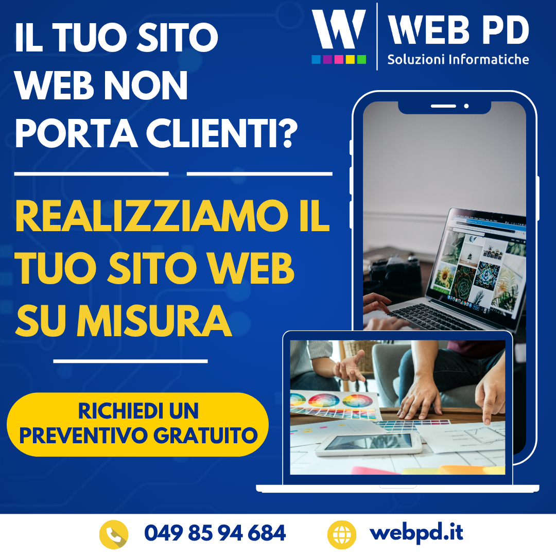 Web PD Facebook ad: Il tuo sito web non ti porta nuovi…