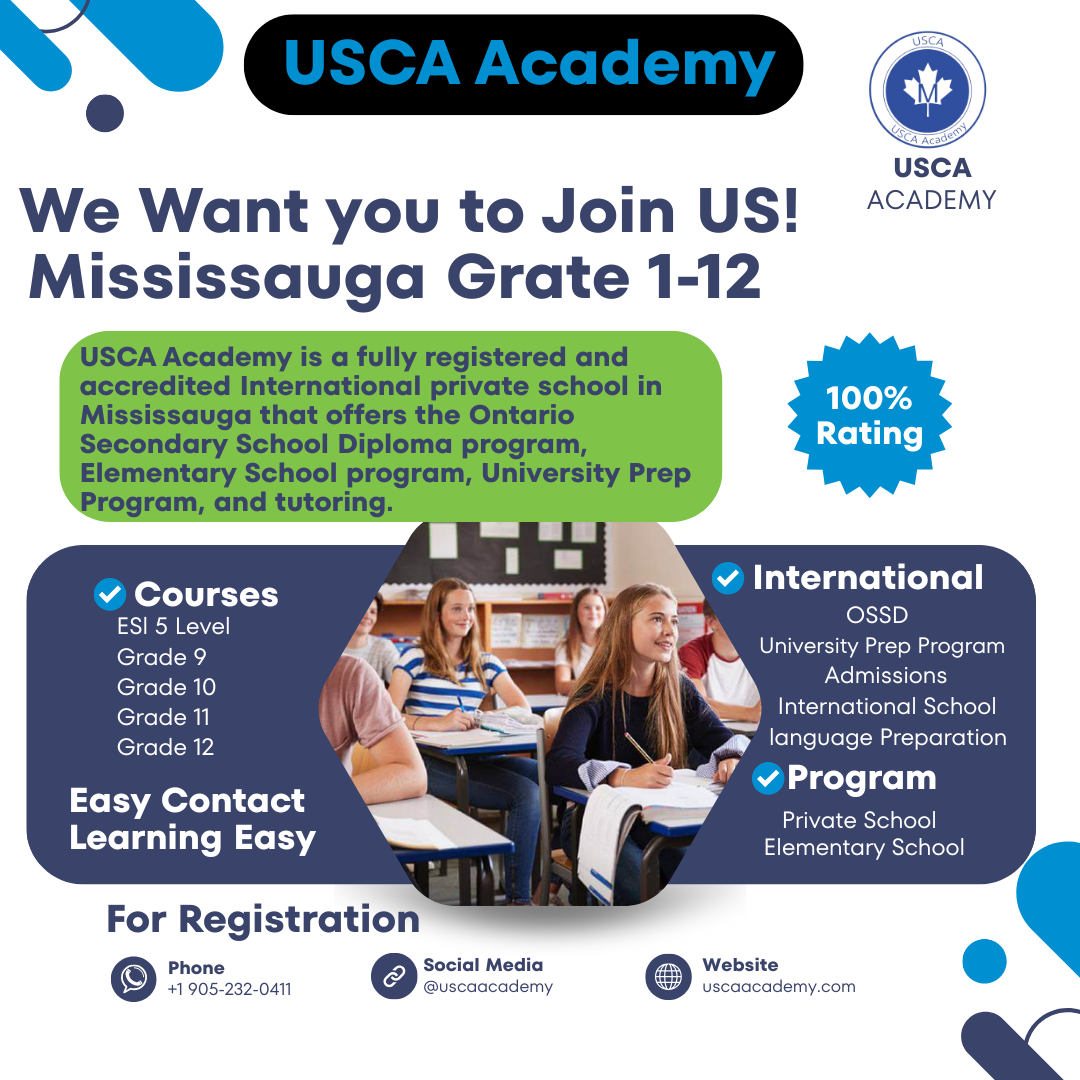 USCA Academy Facebook ad