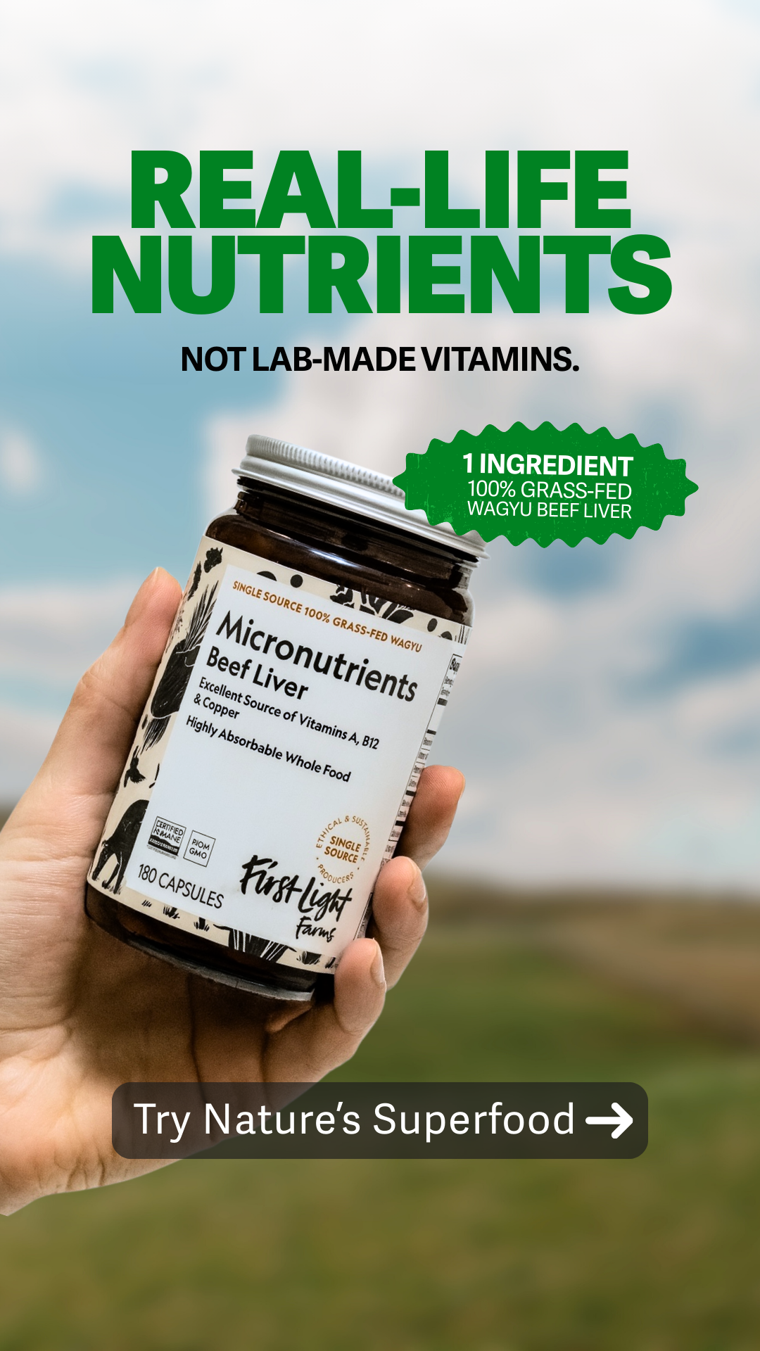 First Light Farm USA Facebook ad