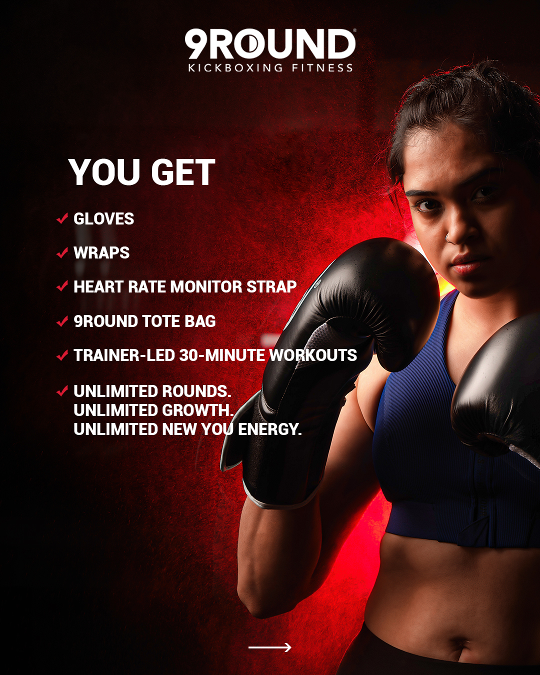 9Round India Facebook ad