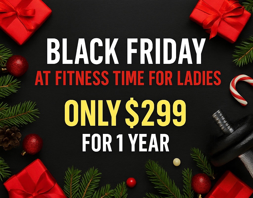Fitness Time for Ladies Facebook ad: THE BEST DEAL OF THE YEAR IS BACK!