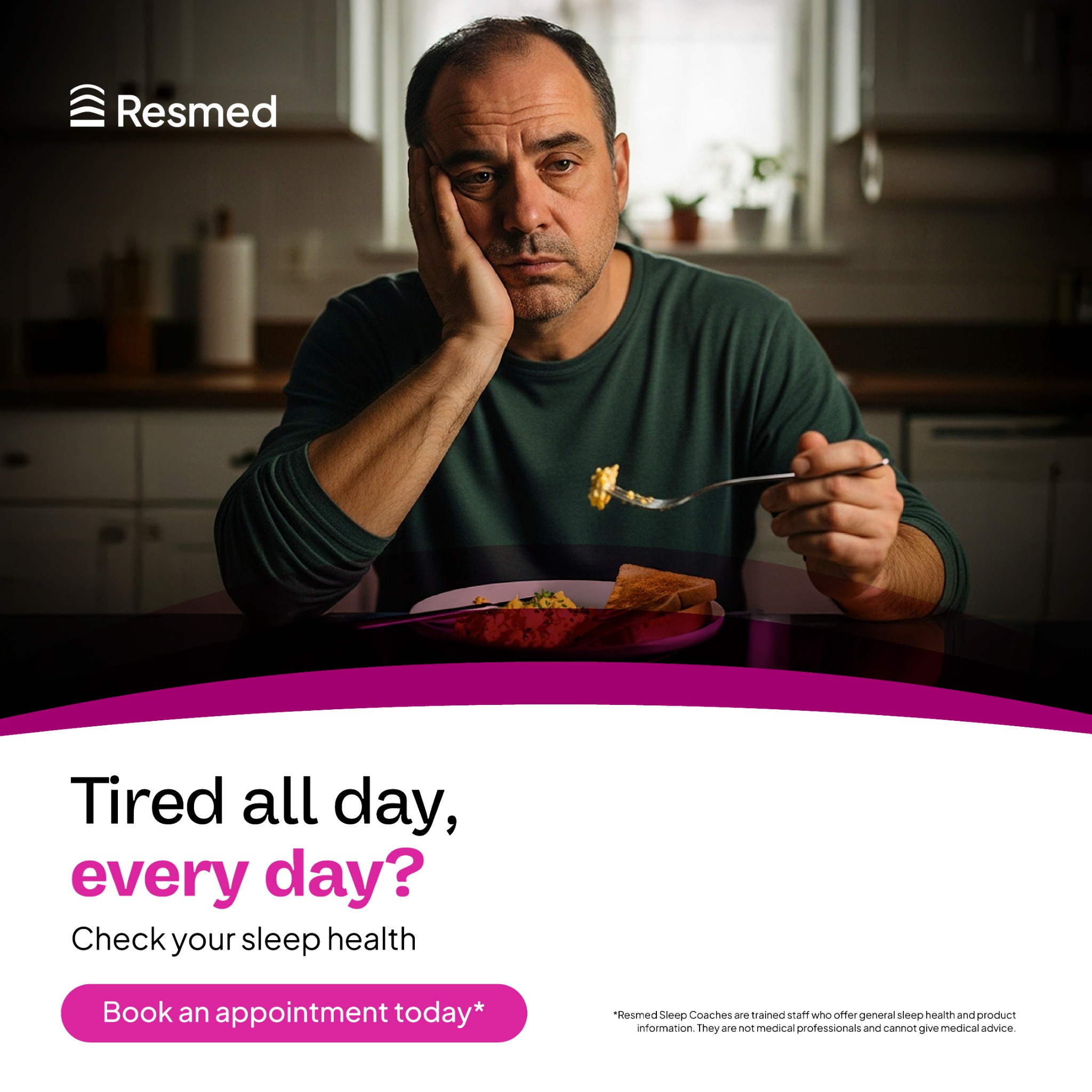 Resmed New Zealand Facebook ad