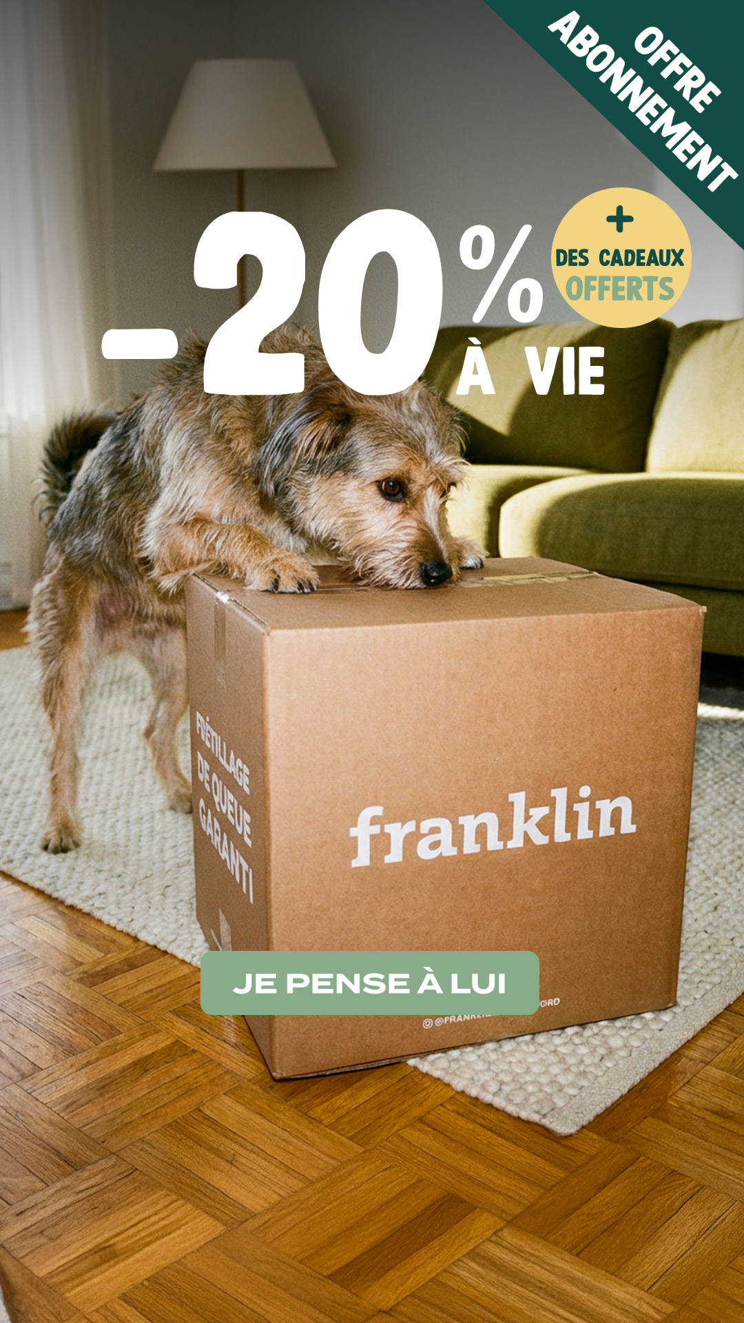 Franklin Pet Food Facebook ad