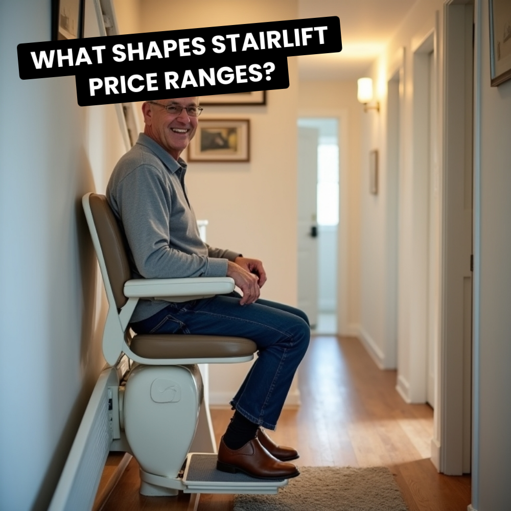 Curated Picks Facebook ad: Price Range For Stairlifts.