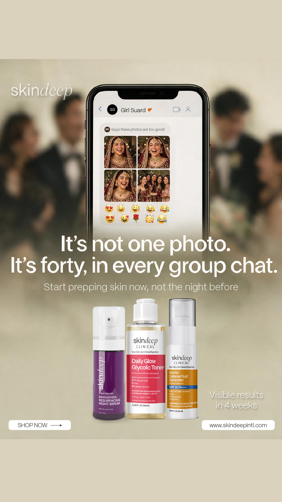 Skin Deep Facebook ad