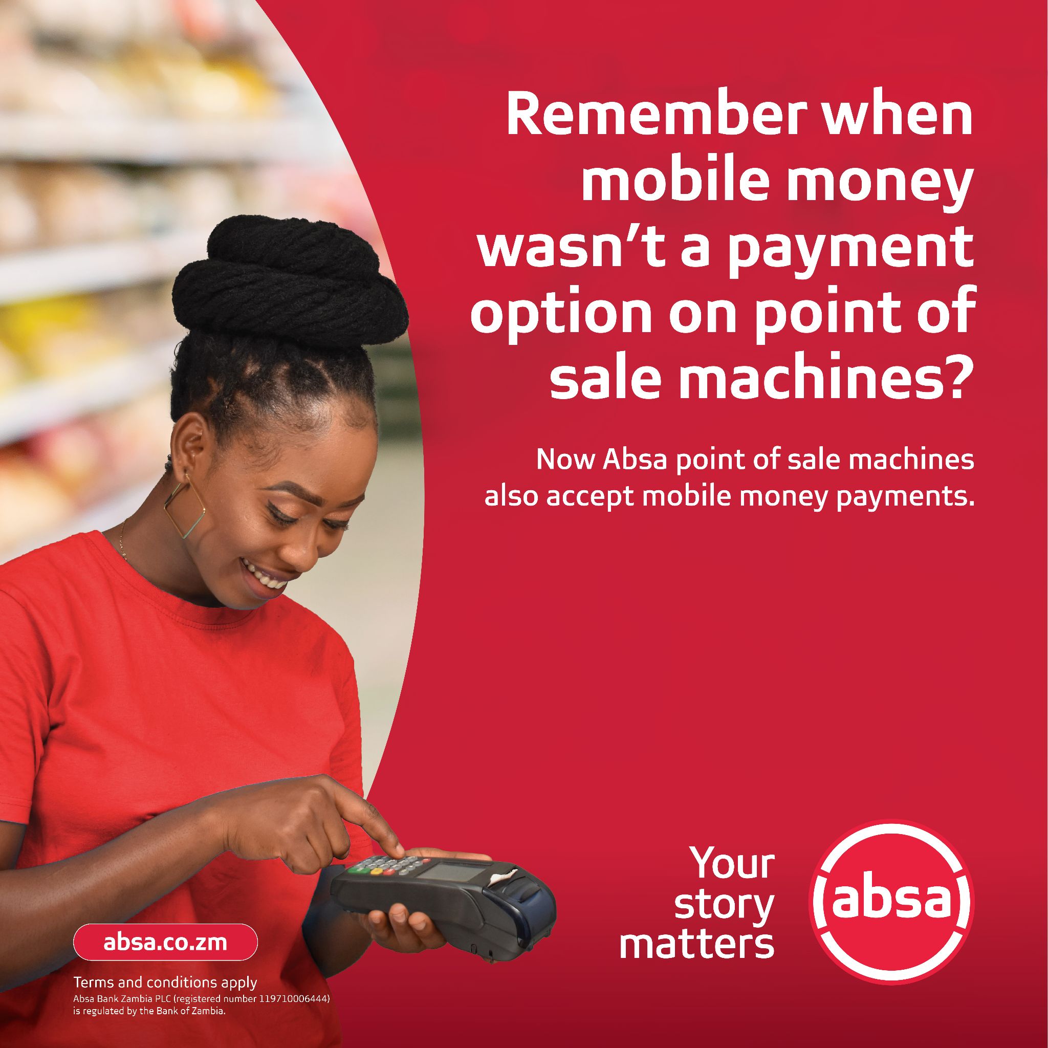 Absa Bank Zambia Facebook ad