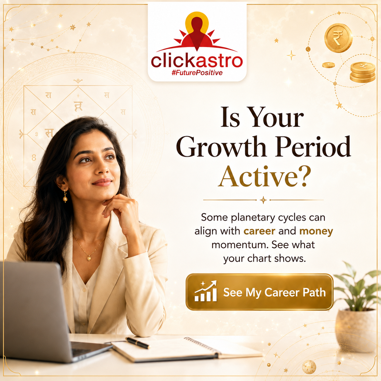 Clickastro Facebook ad
