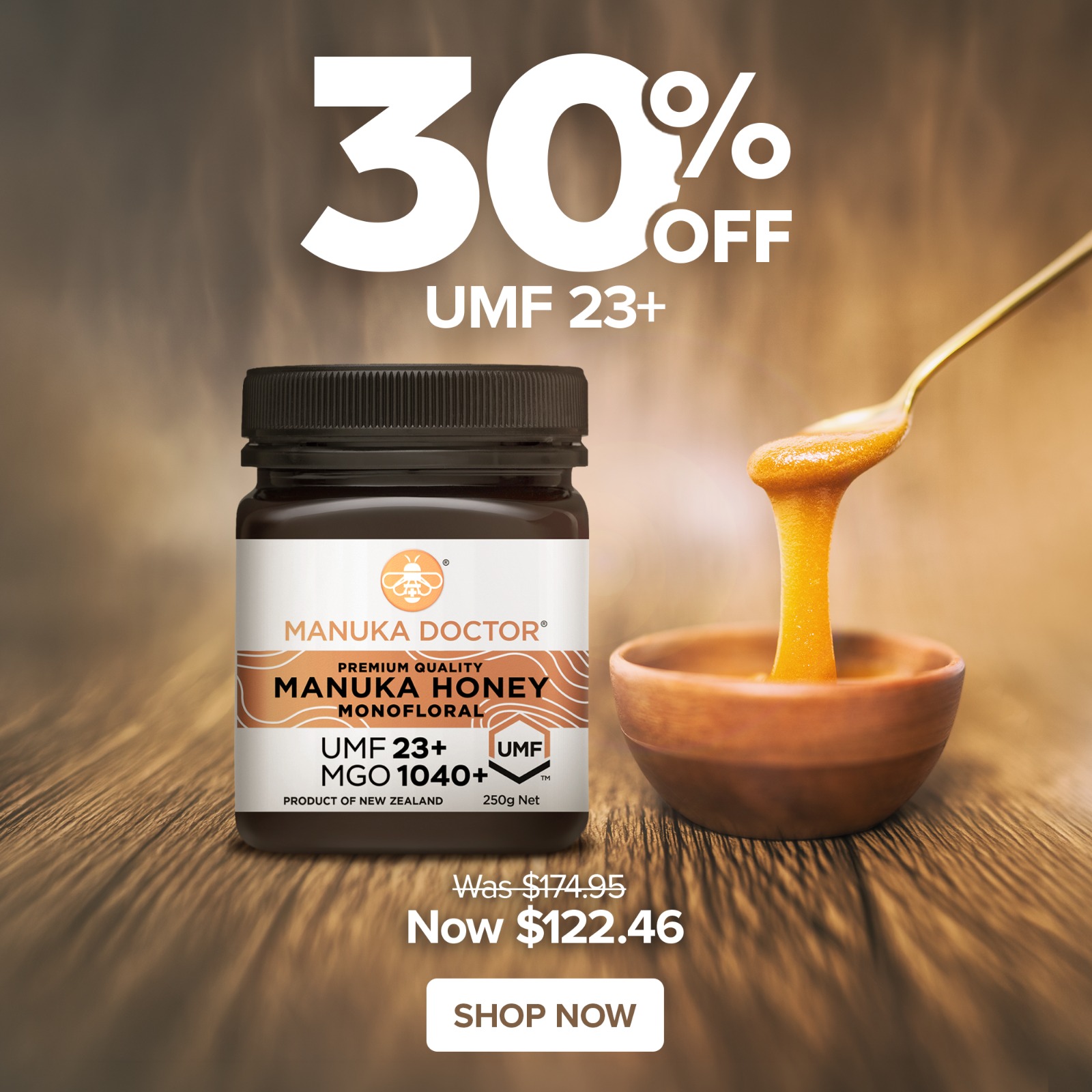 Manuka Doctor New Zealand Facebook ad