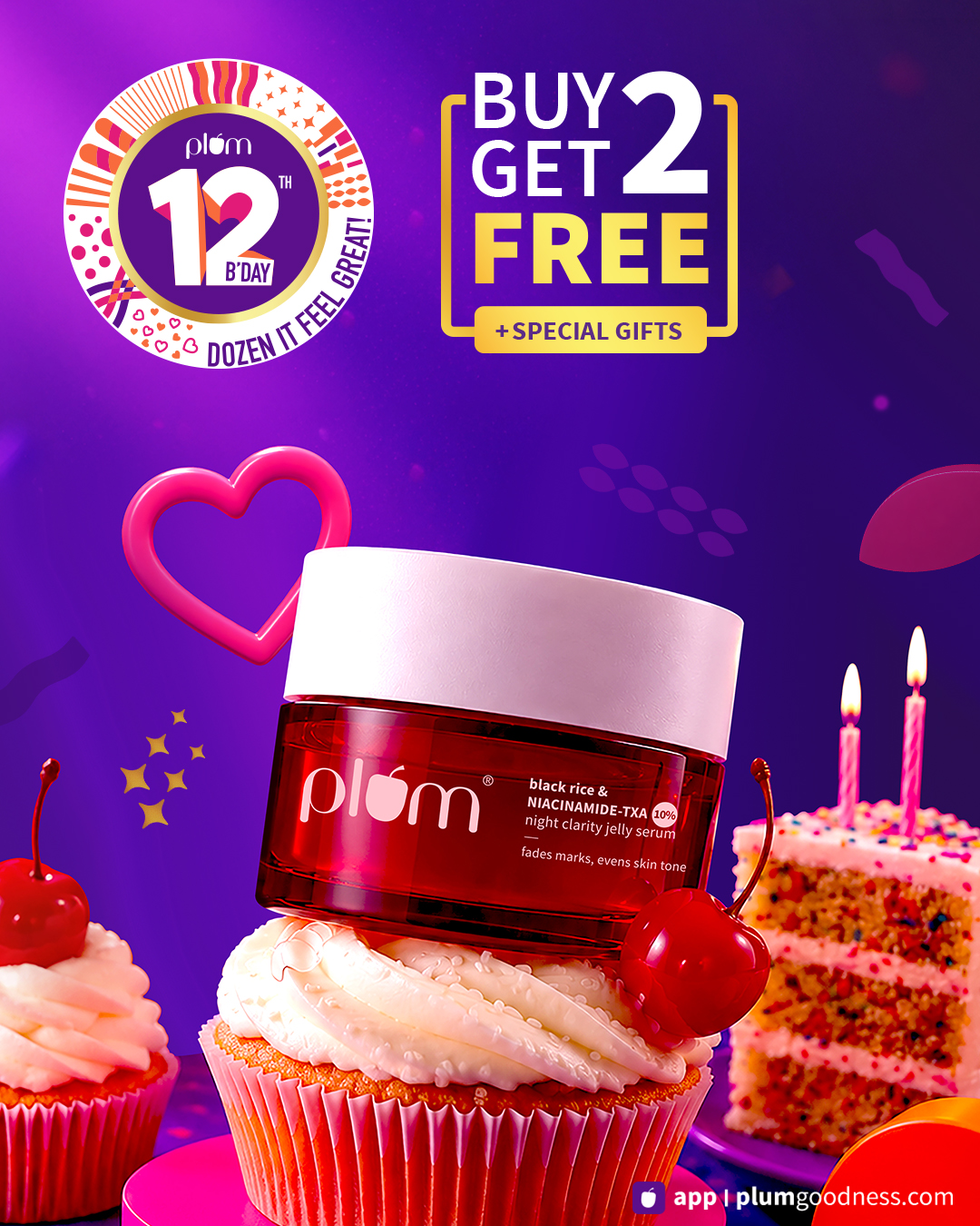 Plum Facebook ad