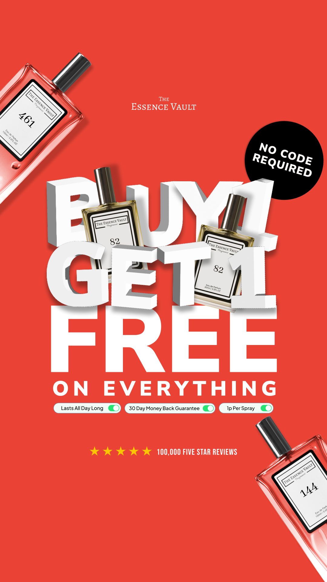 The Essence Vault Facebook ad