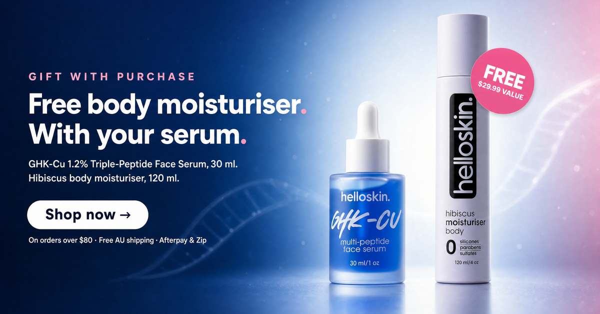 Helloskin Facebook ad