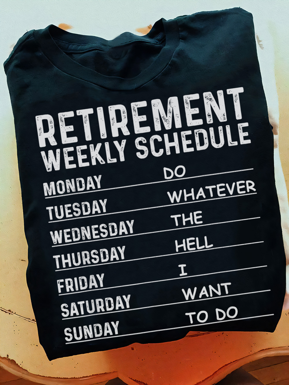 Happy Retired Life Tees Facebook ad