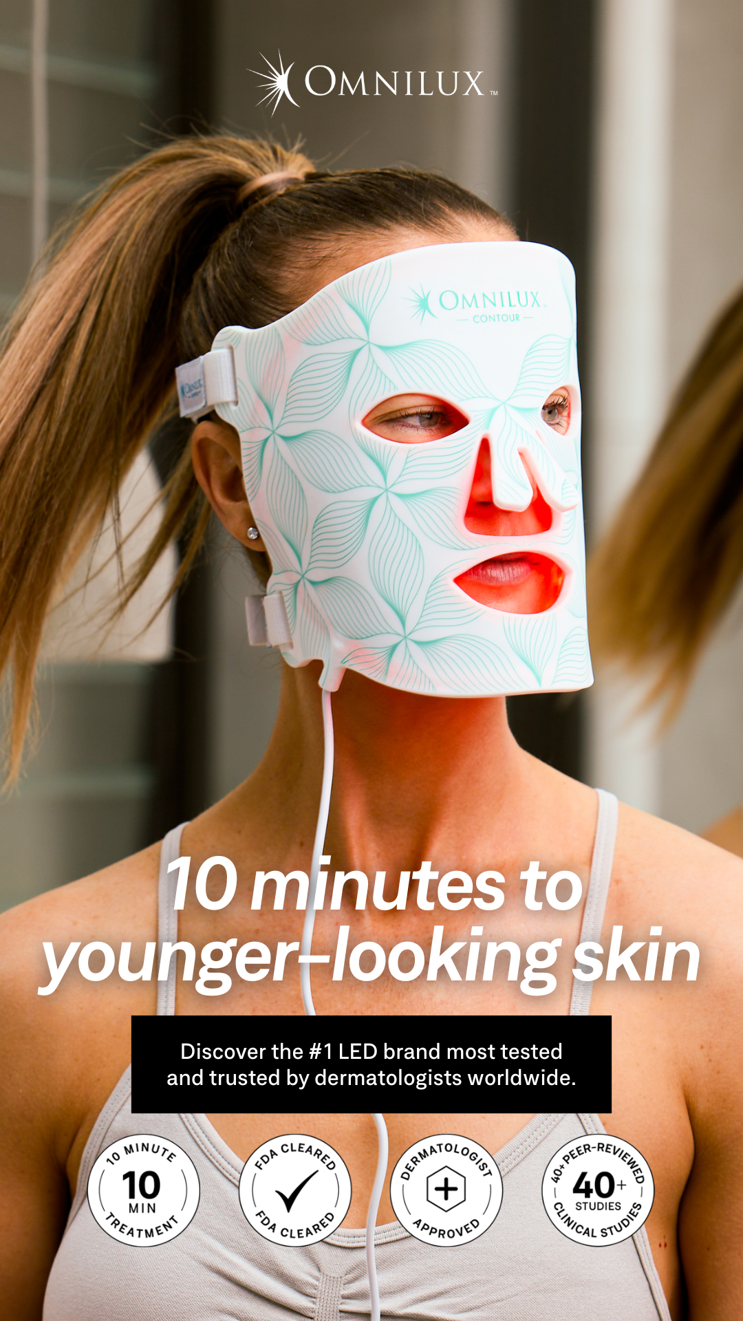 Omnilux Facebook ad