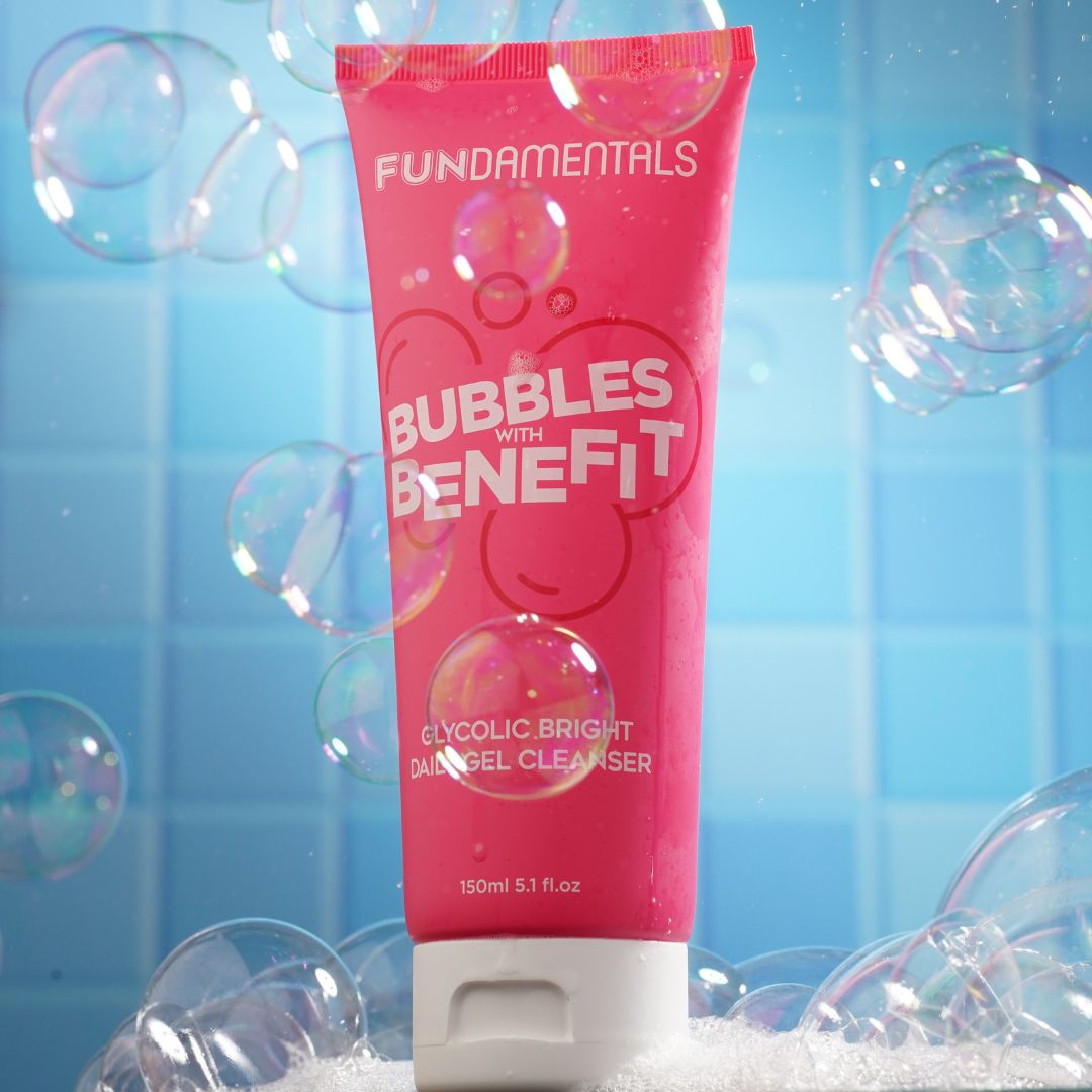 Fundamentals PK Facebook ad: Glowing, healthy skin starts with consistency, not…