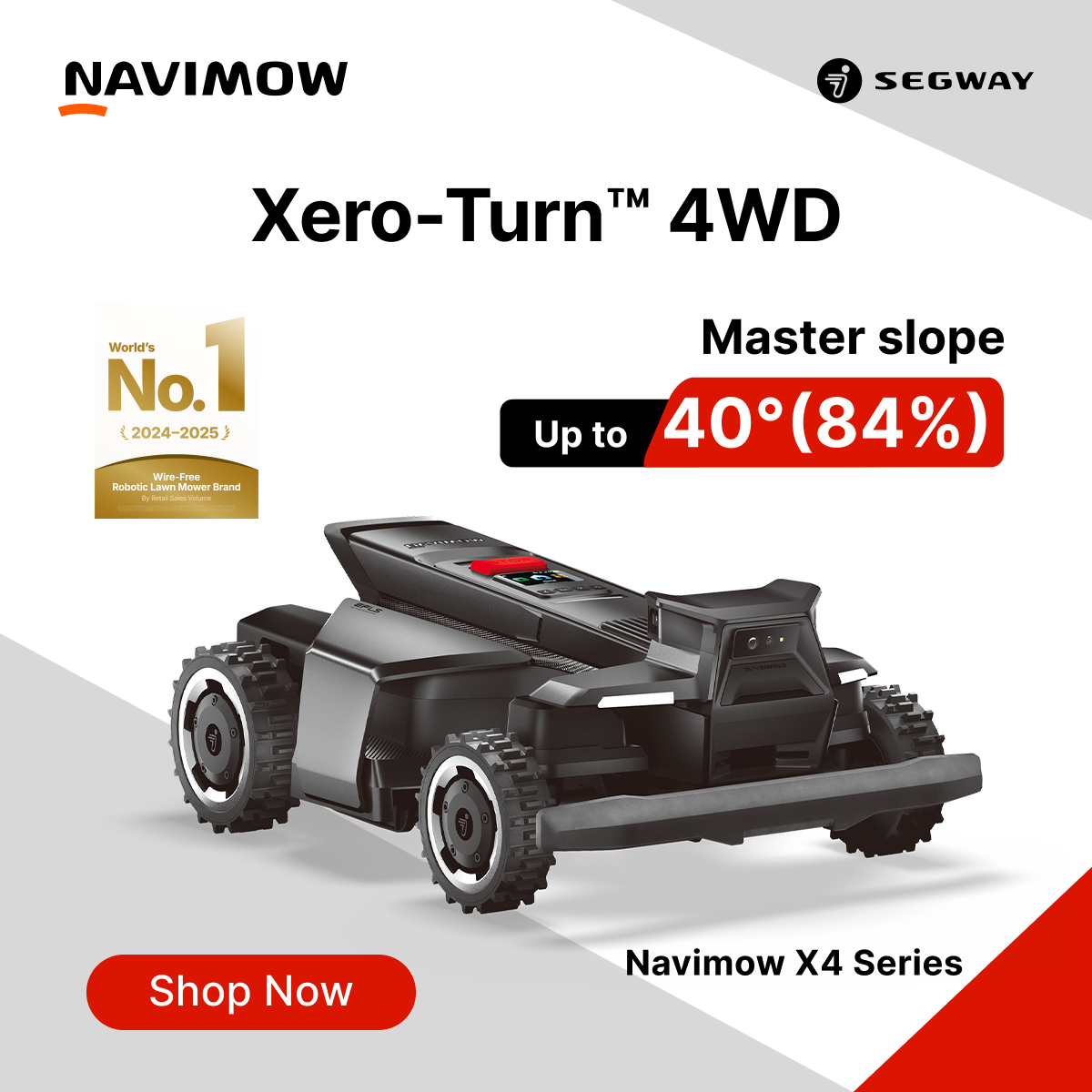 Segway Navimow Facebook ad