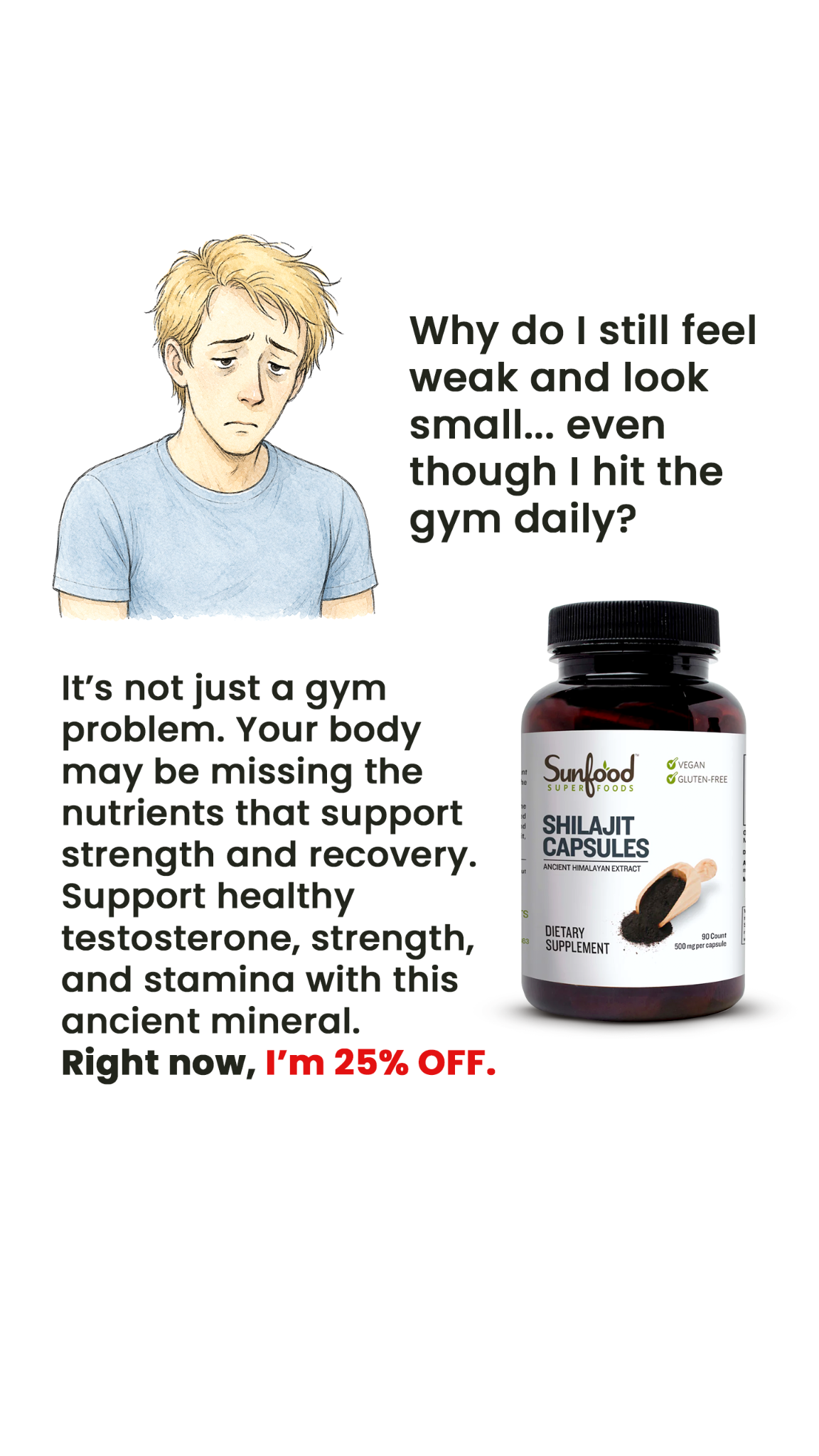 Sunfood Superfoods Facebook ad