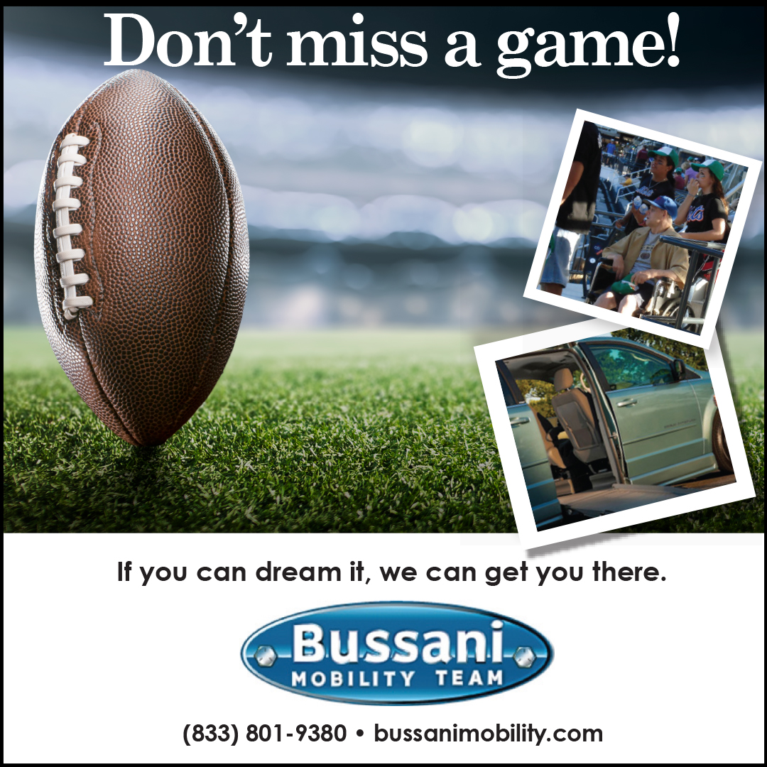 The Bussani Mobility Team Facebook ad: Make Travel Easy and Safe