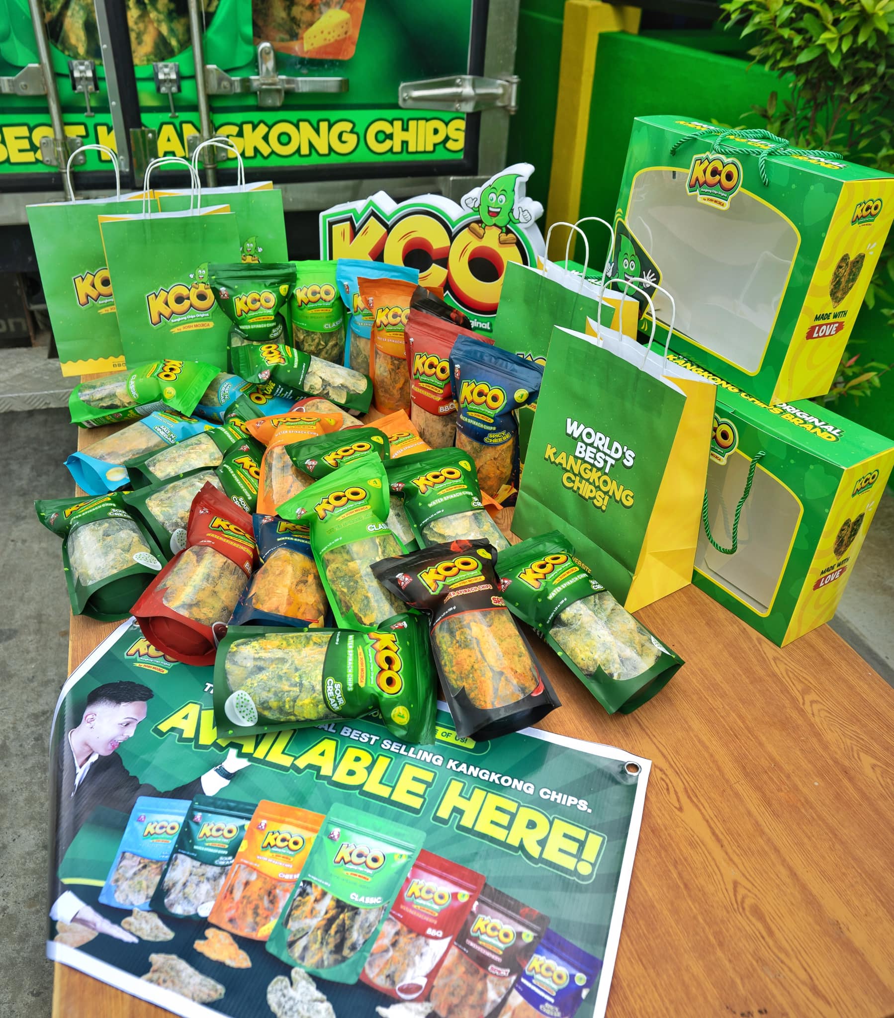 Kangkong Chips Original by Josh Mojica Facebook ad