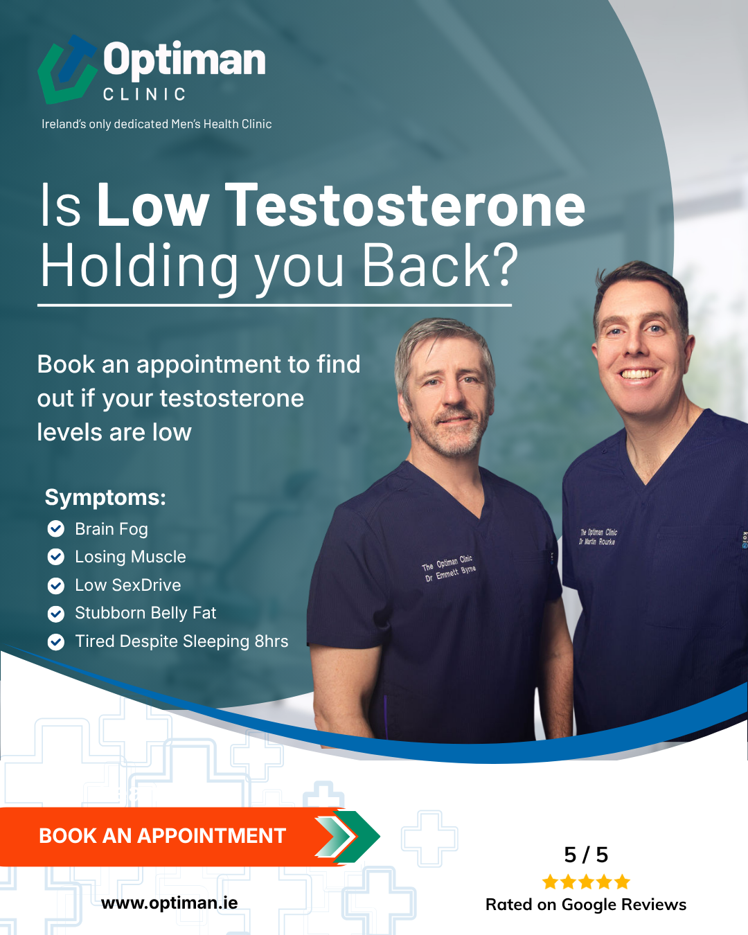 Optiman Clinic Facebook ad