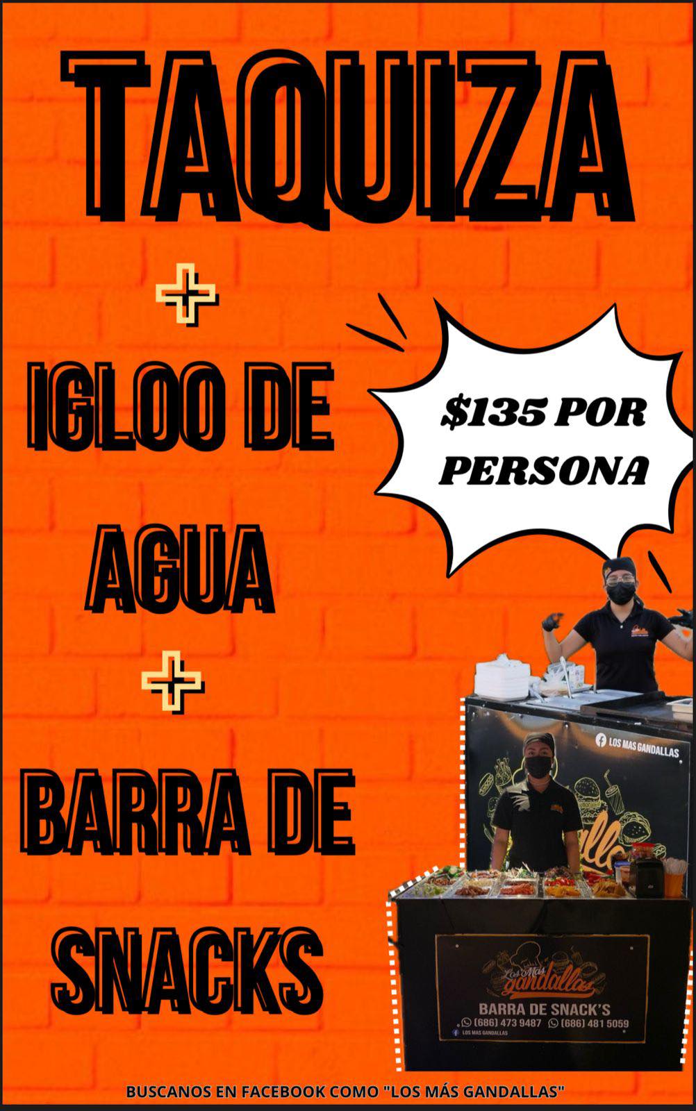 Los más gandallas Facebook ad: Tienes evento en puerta?
