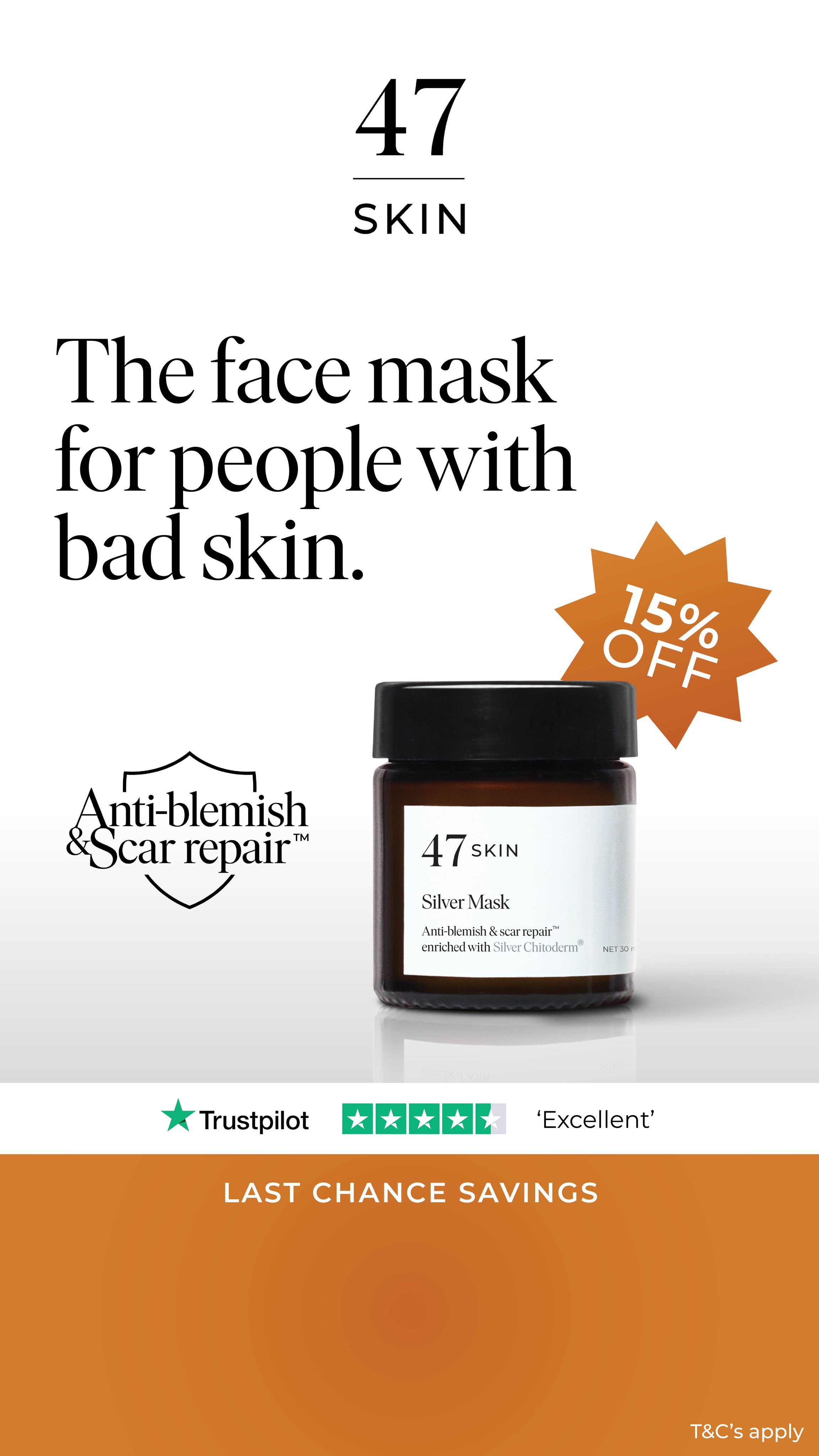 47Skin Facebook ad