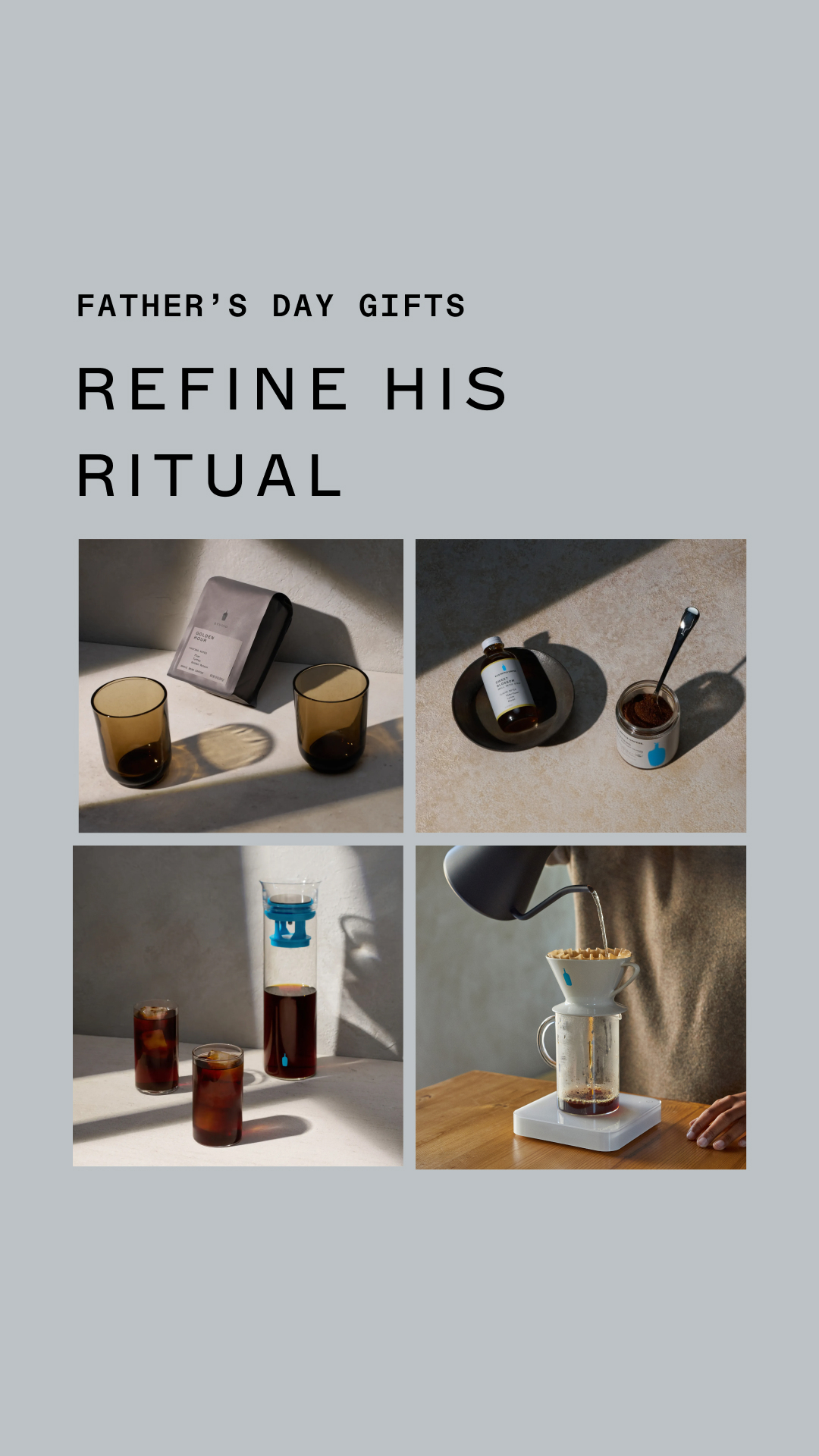 Blue Bottle Coffee Facebook ad