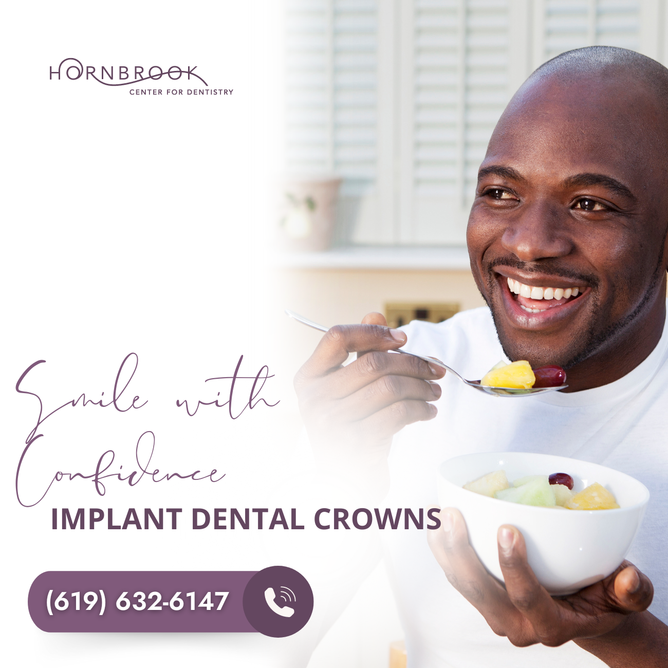 Hornbrook Center For Dentistry Facebook ad from Dec 9, 2025