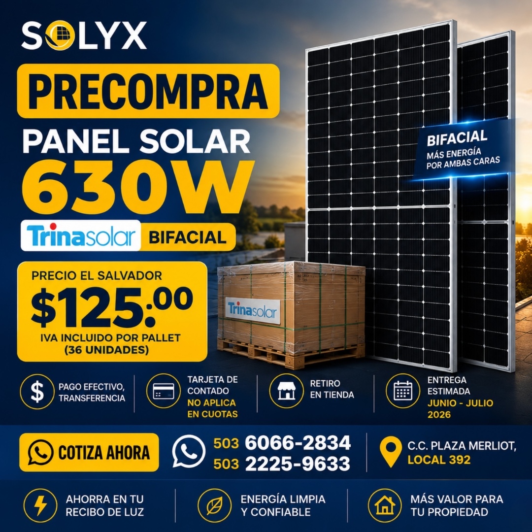 SOLYX SAS de CV Facebook ad