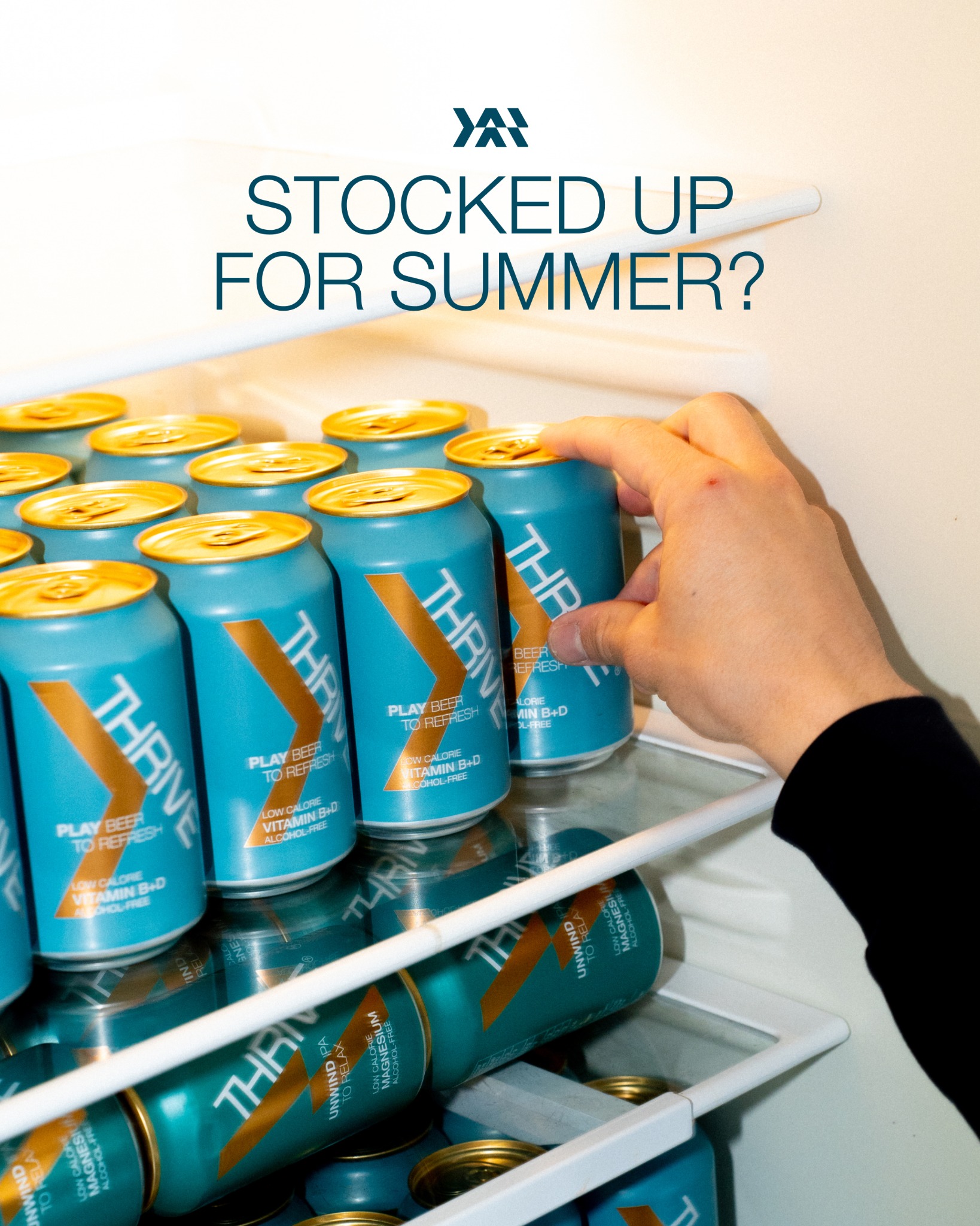 Thrive Beer Facebook ad