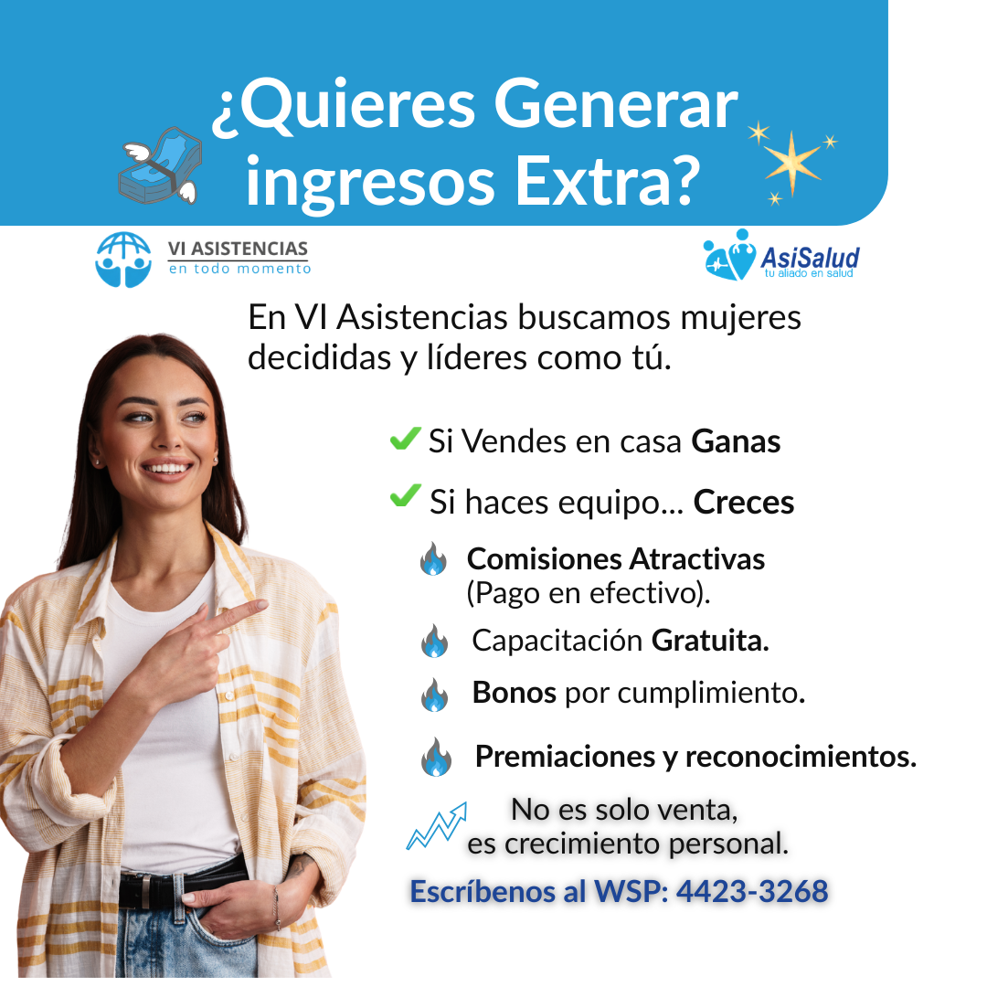 AsiSaludgt Facebook ad: Empieza a Generar Hoy.