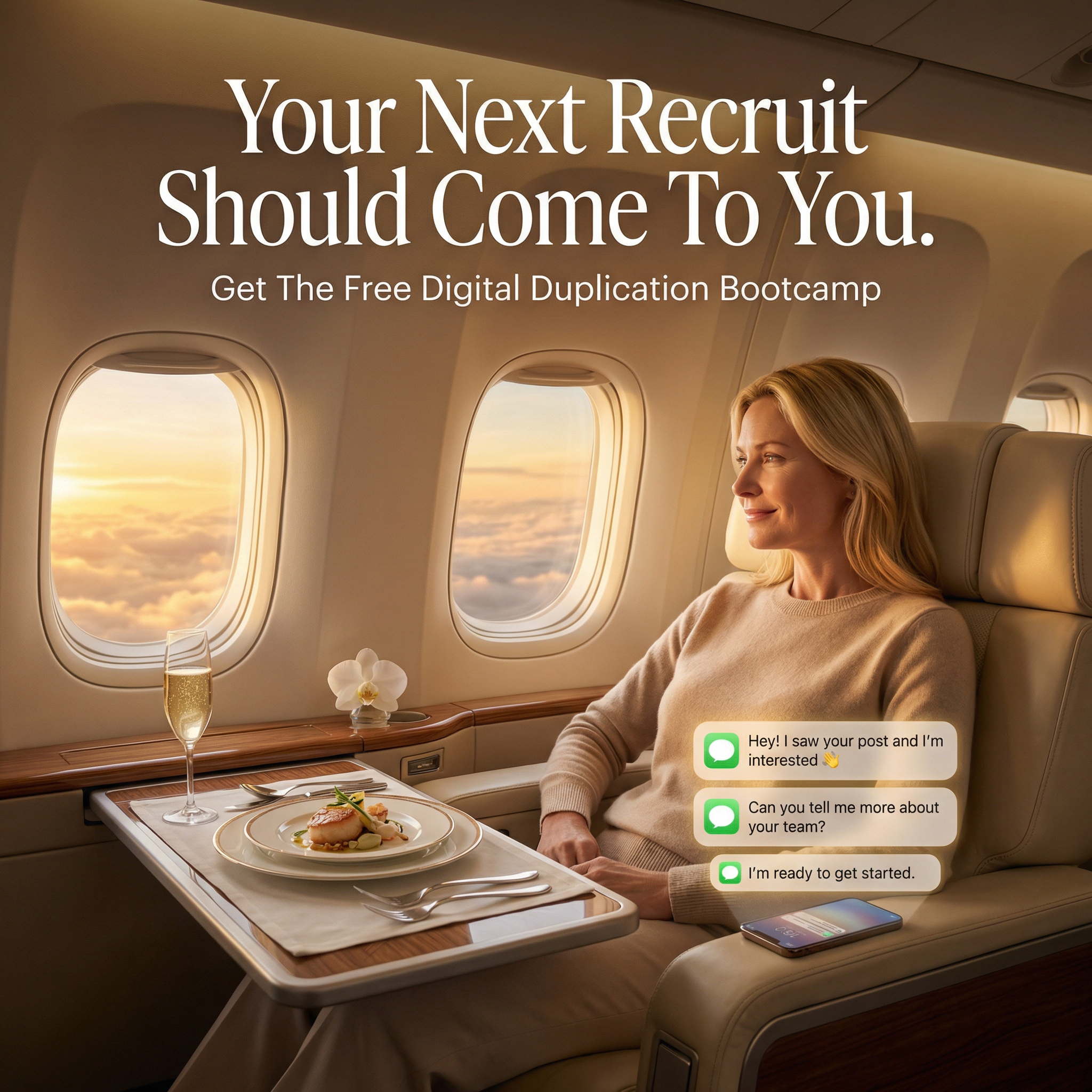 Attraction Marketing Facebook ad