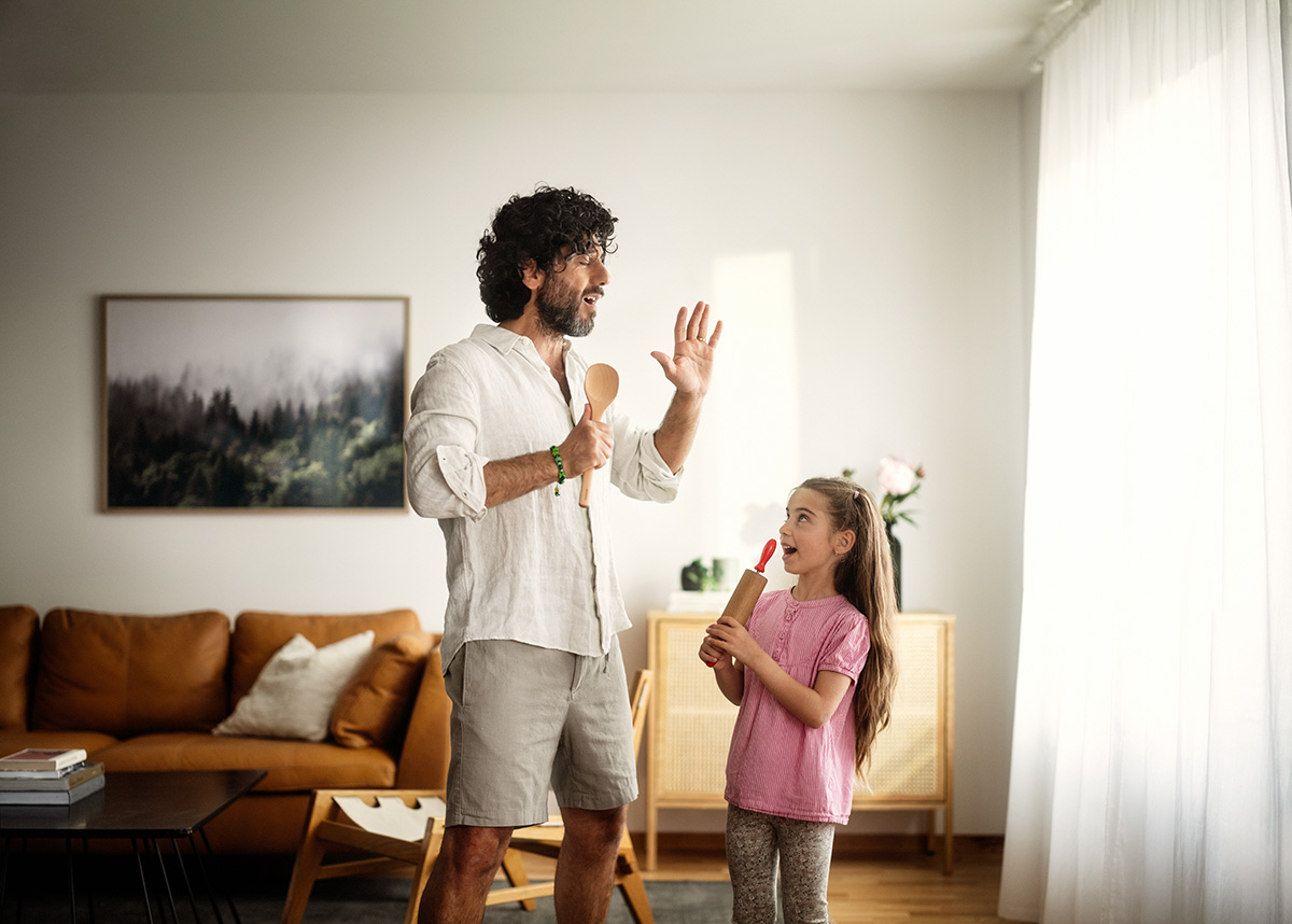 Bonava Facebook ad: Zuhause ist, wo du die Welt draußen lassen…