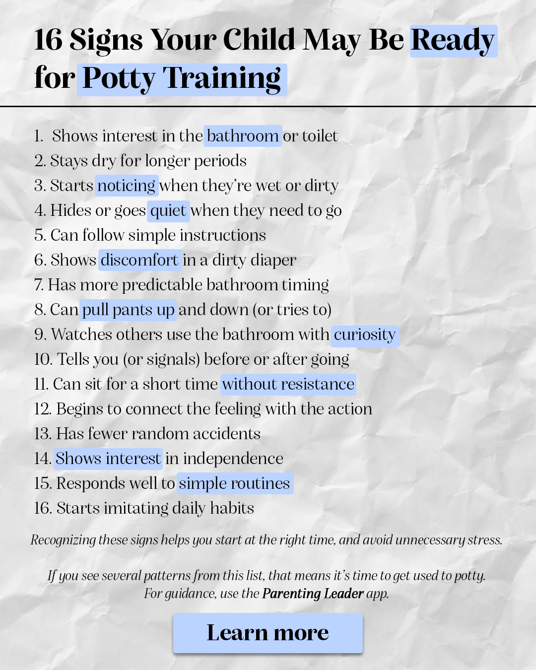 Parenting Leader Facebook ad