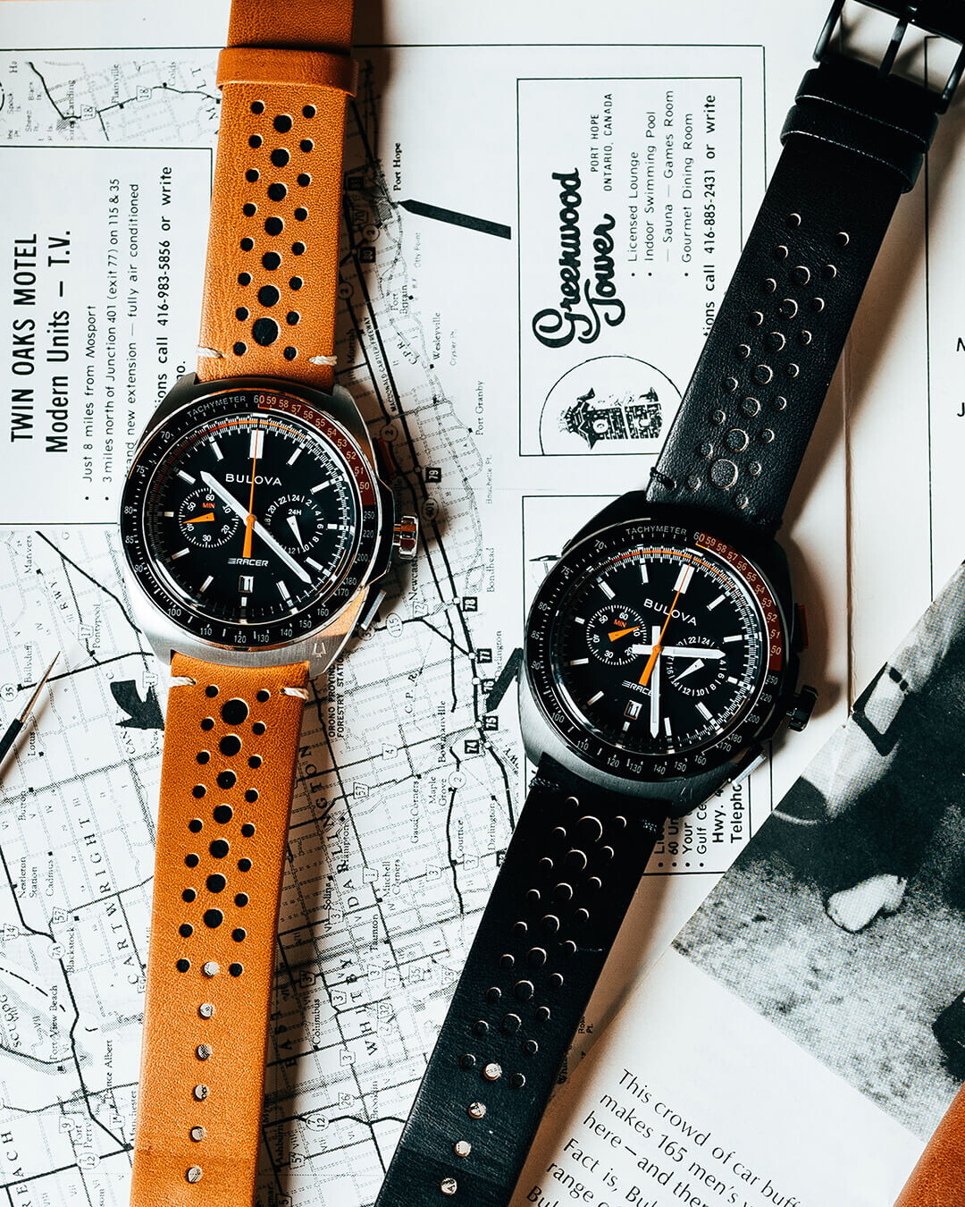 Bulova Facebook ad: Bulova Racer porta nel presente il fascino delle…