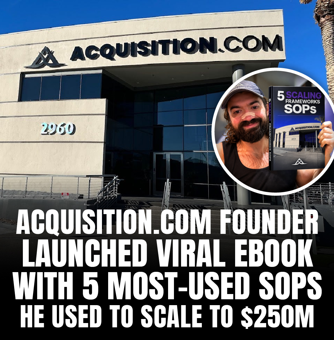 Alex Hormozi Facebook ad