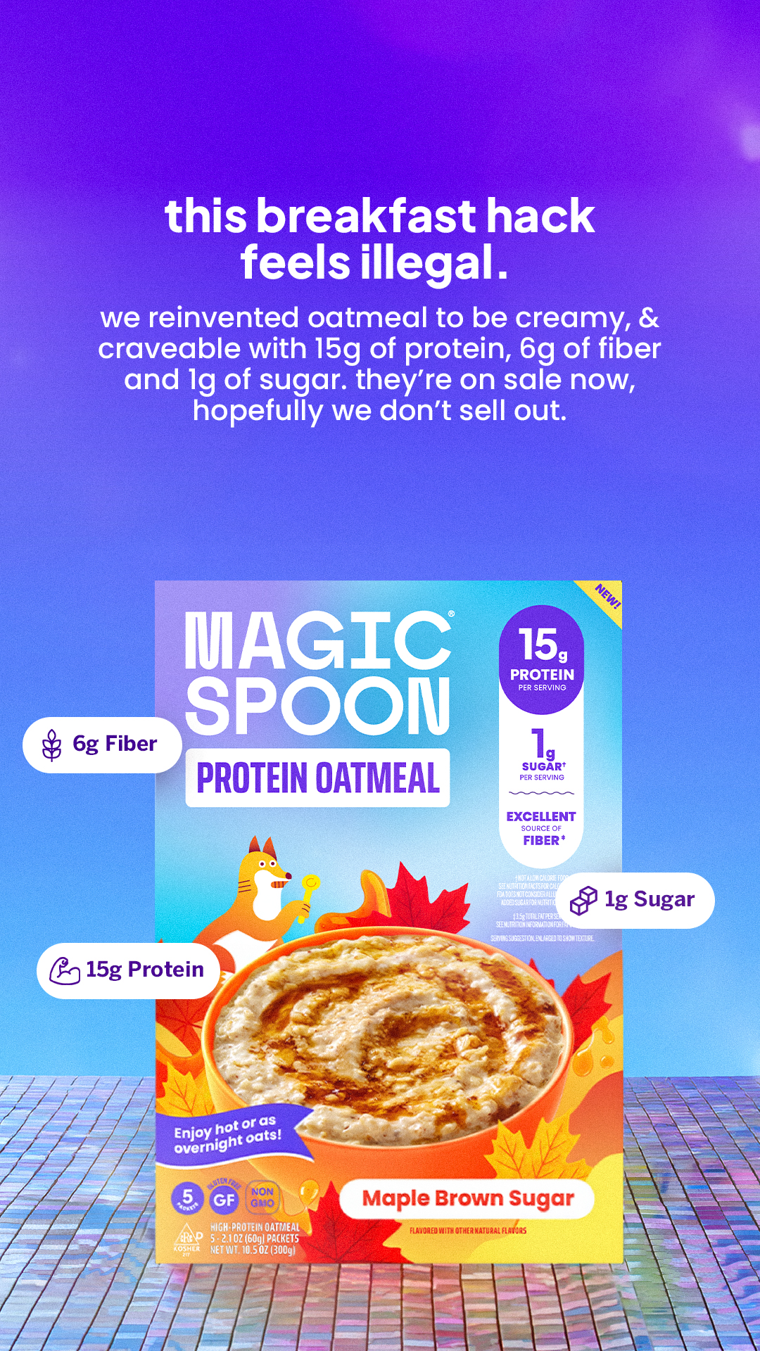 Magic Spoon Cereal Facebook ad