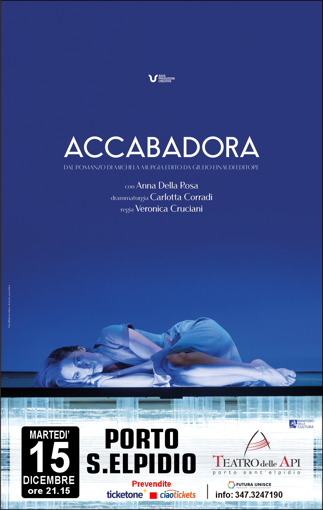 FuturaUnisce Facebook ad: Accabadora @ Teatro delle Api | PORTO SANT'ELPIDIO - mar…