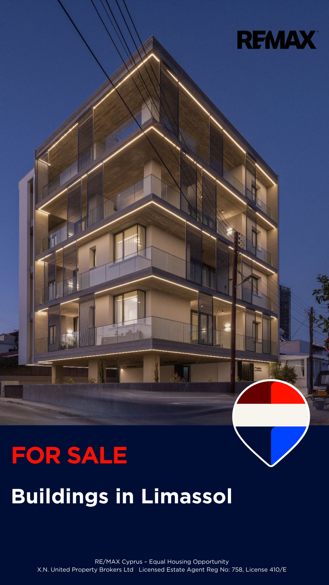 REMAX Cyprus Real Estate Agency Facebook ad