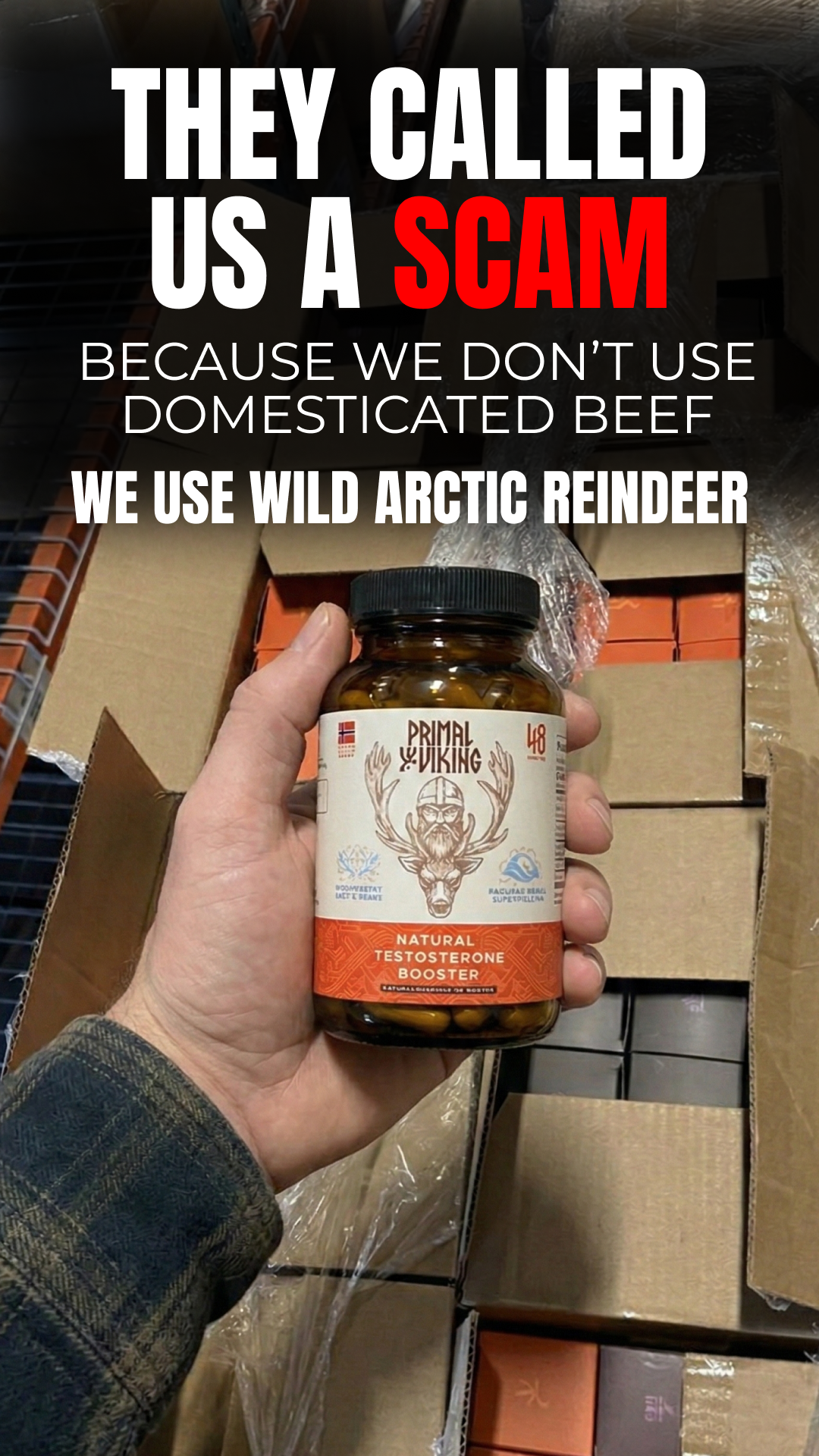 Primal Viking Facebook ad