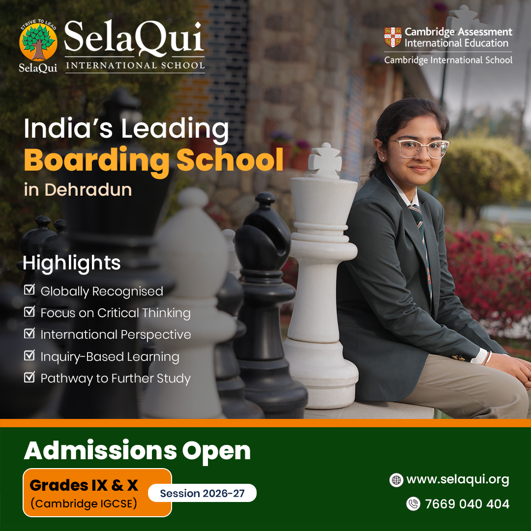 SelaQui International School Facebook ad: Dehradun’s Premier Boarding School
