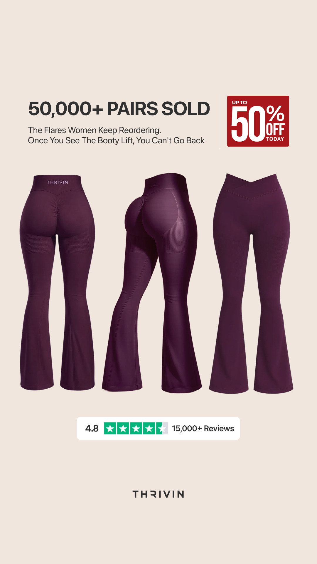 Thrivin Facebook ad